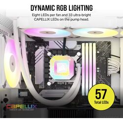 Corsair iCUE H150i ELITE CAPELLIX XT - White - Product Image 1