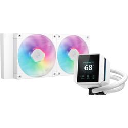 Deepcool MYSTIQUE 240 WH ARGB - White - Product Image 1
