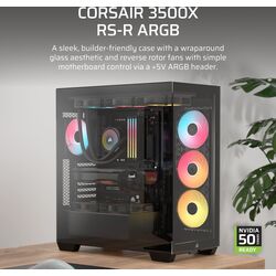 Corsair 3500X RS-R ARGB - Black - Product Image 1
