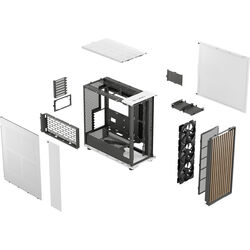 Fractal Design North XL - Mesh - Chalk White - Product Image 1