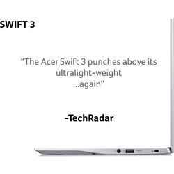 Acer Swift 3 - SF314-42-R394 - Silver - Product Image 1