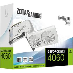 Zotac GAMING GeForce RTX 4060 Twin Edge OC - White - Product Image 1