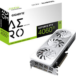 Gigabyte GeForce RTX 4060 Ti AERO OC - White - Product Image 1