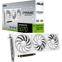 ASUS GeForce RTX 5070 Prime OC - White - Product Image 1