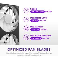 NZXT Kraken Core 360 RGB - Black - Product Image 1