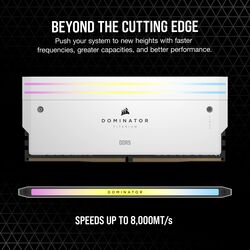 Corsair DOMINATOR TITANIUM RGB - White - Product Image 1