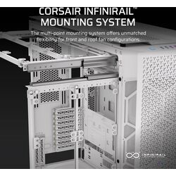 Corsair iCUE LINK 9000D RGB AIRFLOW - White - Product Image 1