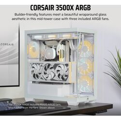 Corsair 3500X ARGB - White - Product Image 1