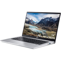 Acer Swift 1 - SF114-34-P3D8 - Silver - Product Image 1