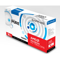 Sapphire Radeon RX 7900 GRE PURE - White - Product Image 1