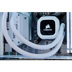 Corsair Hydro H100i RGB PLATINUM SE - White - Product Image 1