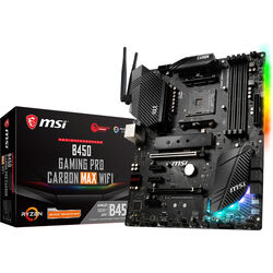 MSI B450 Gaming Pro Carbon Max WiFi - Product Image 1