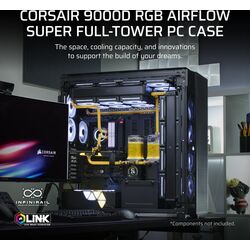 Corsair iCUE LINK 9000D RGB AIRFLOW - Black - Product Image 1