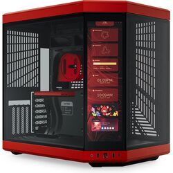 HYTE Y70 Touch Dual Chamber - Red - Product Image 1