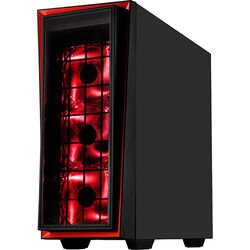 SilverStone Redline RL06BR-GP - Black/Red - Product Image 1