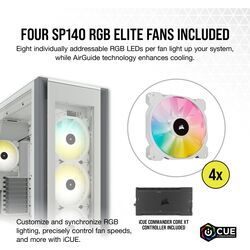 Corsair iCUE 7000X RGB - White - Product Image 1