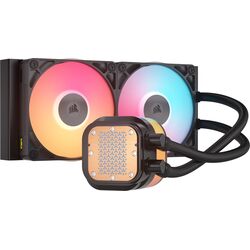 Corsair iCUE LINK TITAN 240 RX LCD RGB - Black - Product Image 1