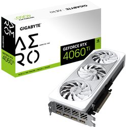 Gigabyte GeForce RTX 4060 Ti Aero OC - White - Product Image 1