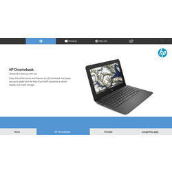 HP Chromebook 11a-nb0002na - Product Image 1