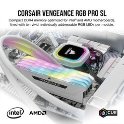 Corsair Vengeance RGB PRO SL - White - Product Image 1