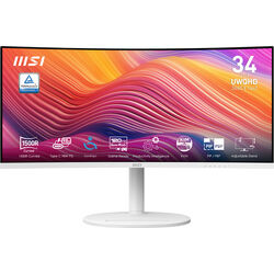 MSI Modern MD342CQPW - White - Product Image 1