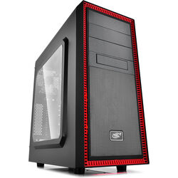 Deepcool Tesseract SW-RD - Black/Red - Product Image 1