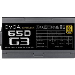 EVGA SuperNOVA G3 650 - Product Image 1