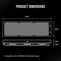 Corsair iCUE H170i ELITE CAPELLIX - Black - Product Image 1