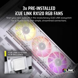 Corsair iCUE LINK 3500X RGB - White - Product Image 1