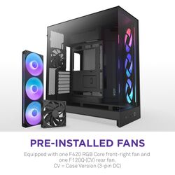 NZXT H9 Flow RGB - Black - Product Image 1