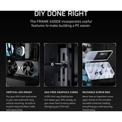 Corsair FRAME 4500X RS-R ARGB Panoramic Glass - Black - Product Image 1