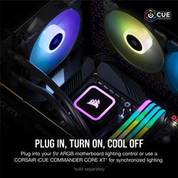 Corsair iCUE H60x RGB ELITE - Black - Product Image 1