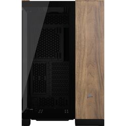 Corsair 6500X - Dual Chamber - Black/Walnut Wood - Product Image 1