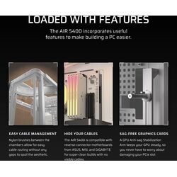 Corsair AIR 5400 RS-R ARGB - White - Product Image 1