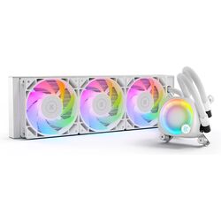 EKWB EK-Nucleus CR360 Lux D-RGB - White - Product Image 1