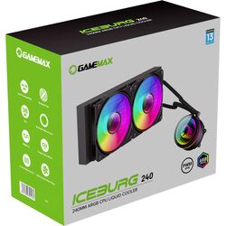 GameMax Iceburg ARGB - Black - Product Image 1