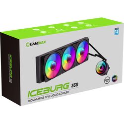 GameMax Iceburg ARGB - Black - Product Image 1