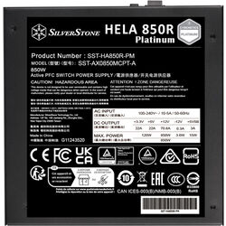 SilverStone HELA 850R Platinum - Product Image 1