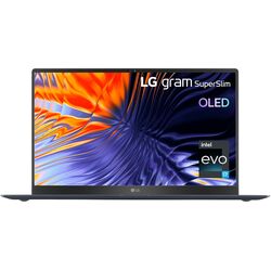 LG gram SuperSlim OLED - 15Z90RT-K.AD7AA1 - Dark Blue - Product Image 1