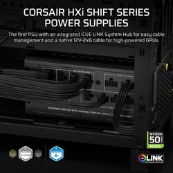 Corsair HX1000i SHIFT - ATX 3.1 - Product Image 1