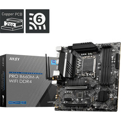 MSI PRO B660M-A WIFI DDR4 - Product Image 1