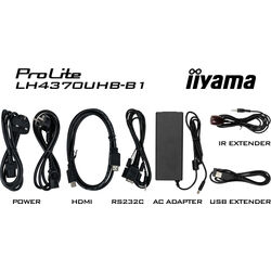 iiyama ProLite LH4370UHB-B1 - Product Image 1