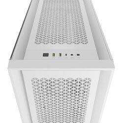 Corsair 5000D CORE AIRFLOW - White - Product Image 1