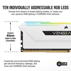 Corsair Vengeance RGB PRO SL - White - Product Image 1