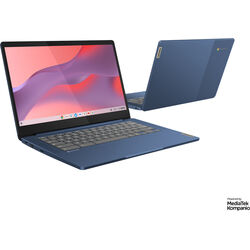 Lenovo IdeaPad Slim 3 Chromebook - 82XJ0010UK - Blue - Product Image 1