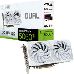 ASUS GeForce RTX 5060 Ti Dual OC - White - Product Image 1