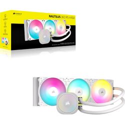 Corsair NAUTILUS 360 RS ARGB - White - Product Image 1