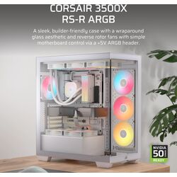 Corsair 3500X RS-R ARGB - White - Product Image 1