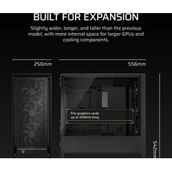 Corsair FRAME 5000D RS - Black - Product Image 1