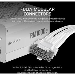 Corsair RMe ATX 3.1 1000 - White - Product Image 1